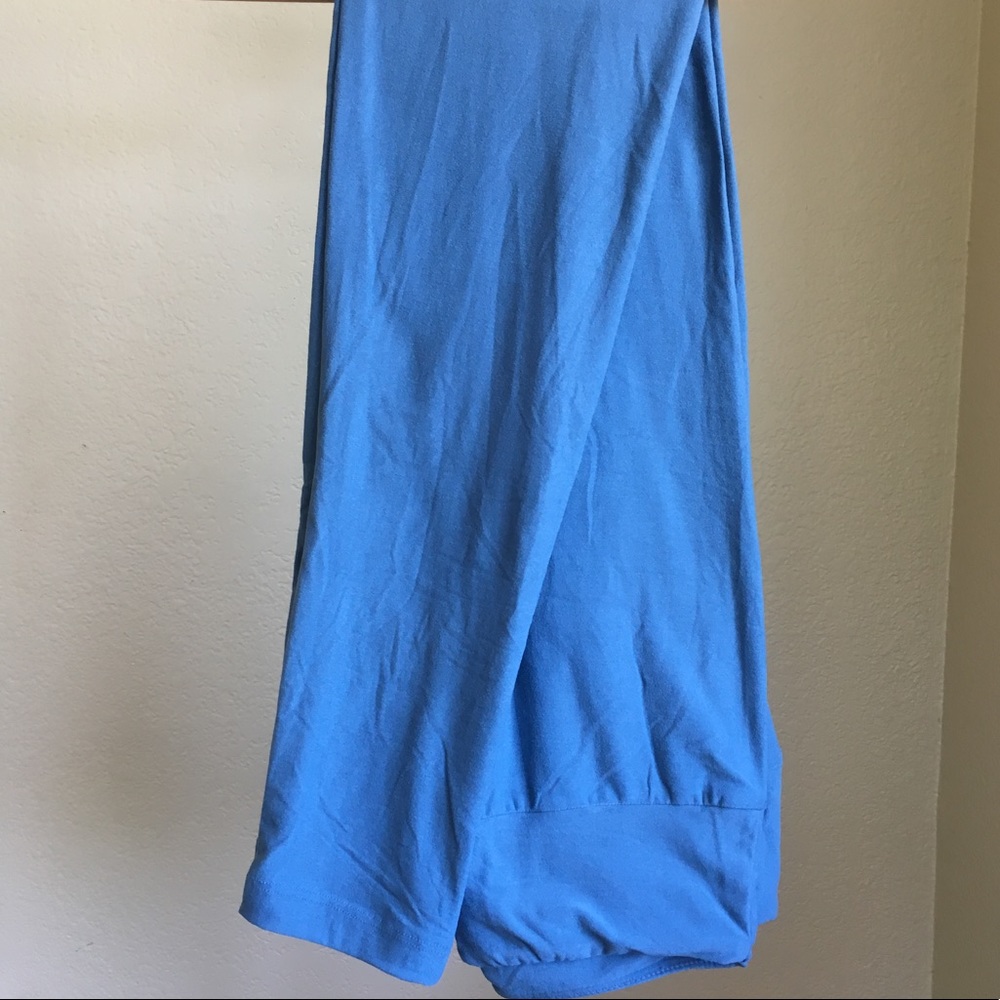 New LulaRoe One Size Blue Leggings